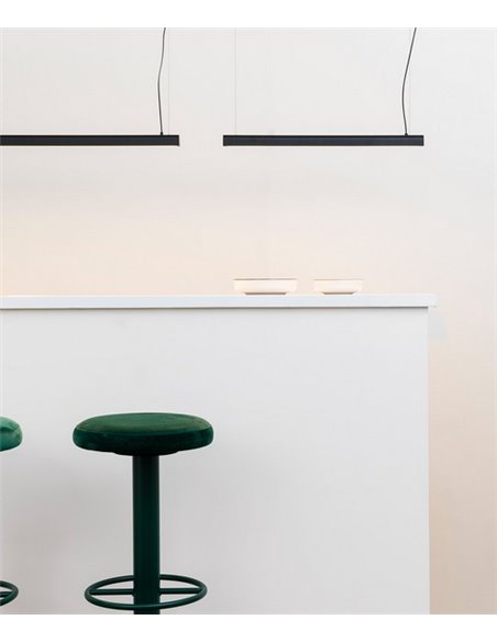 Lámpara colgante Vico – Faro – Florón de superficie, 60 cm/115 cm
