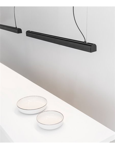 Lámpara colgante Vico – Faro – Florón de superficie, 60 cm/115 cm