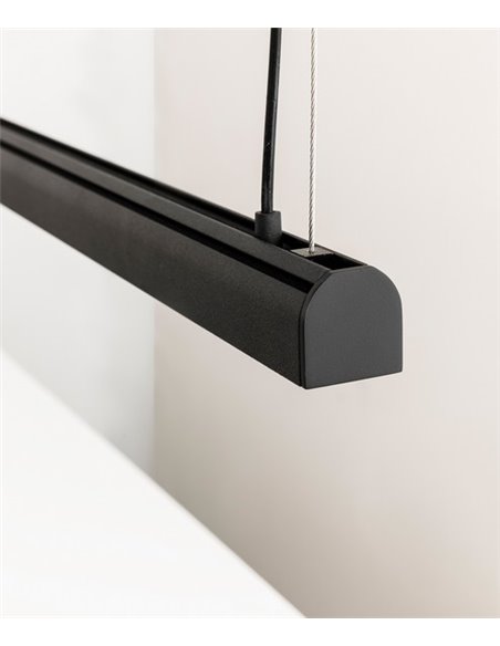 Lámpara colgante Vico – Faro – Florón de superficie, 60 cm/115 cm