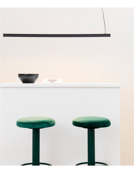 Lámpara colgante Vico – Faro – Florón de superficie, 60 cm/115 cm