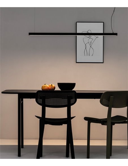 Lámpara colgante Vico – Faro – Florón de superficie, 60 cm/115 cm
