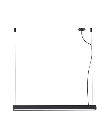 Lámpara colgante Vico – Faro – Florón empotrable, 60 cm/115 cm