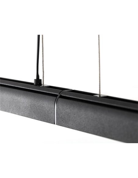 Lámpara colgante Vico – Faro – Florón empotrable, 60 cm/115 cm