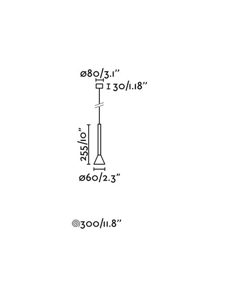 Lámpara colgante Danka – Faro – Oro satinado LED