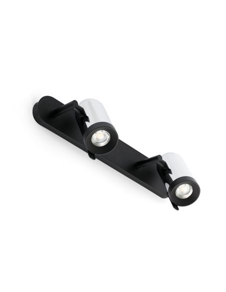 Aplique de pared Orleans – Faro – Orientable, 2 luces