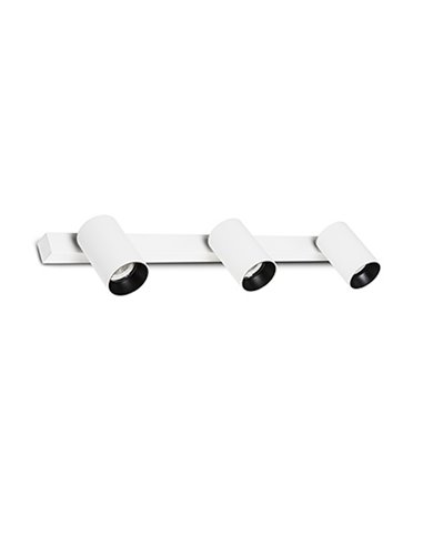 Aplique de pared Stan – Faro – Lámpara 3 luces, orientable