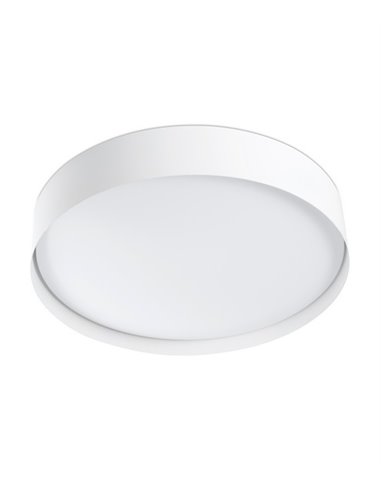 Plafón de techo redondo Vuk – Faro – IP44, Ø 36 cm, LED
