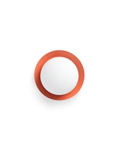 Aplique de pared baño May – Faro – Ø 12 cm, Acero, LED 2700K 2