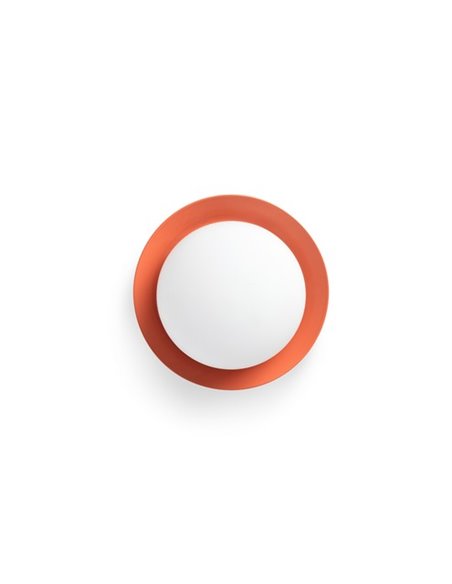 Aplique de pared baño May – Faro – Ø 12 cm, Acero, LED 2700K