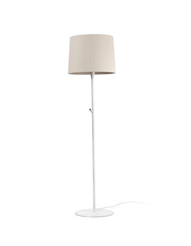 Lámpara de pie Samba – Faro – Pantalla textil, 154 cm, 1xE27