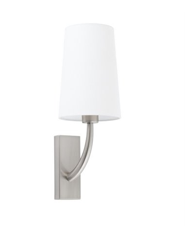 Aplique de pared Rem – Faro – Níquel mate+Oro viejo, E27