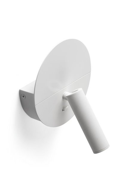 Aplique de pared con lector Duas – Faro – USB, LED 2700K