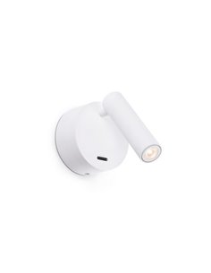 Aplique de pared con lector Boc – Faro – De lectura orientable, LED 3000K