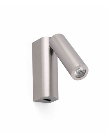 Aplique de pared Rob – Faro – Lámpara de lectura orientable, LED 3000K