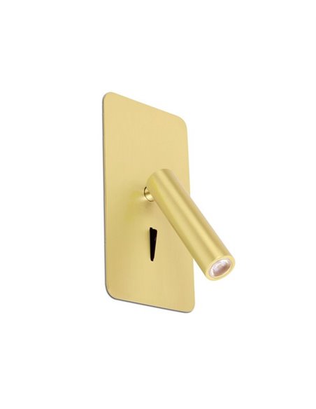 Aplique de pared Suau – Faro – Con lector LED, Orientable
