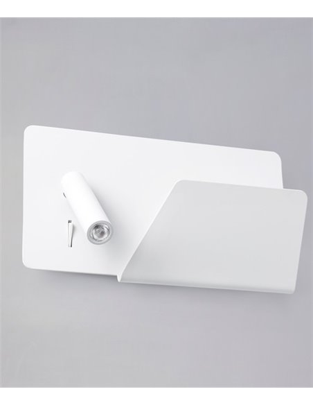 Aplique de pared Suau – Faro – Derecho, Lector LED 3000K
