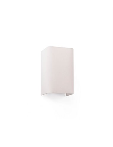Aplique de pared Cotton – Faro – Pantalla textil, 12+20+37 cm