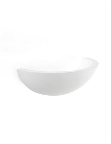 Aplique de pared Cove – Faro – Lámpara de yeso blanco, LED 3000K