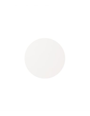 Aplique pared Luna – Faro – Lámpara de yeso blanco, LED 2700K, Ø 20 cm