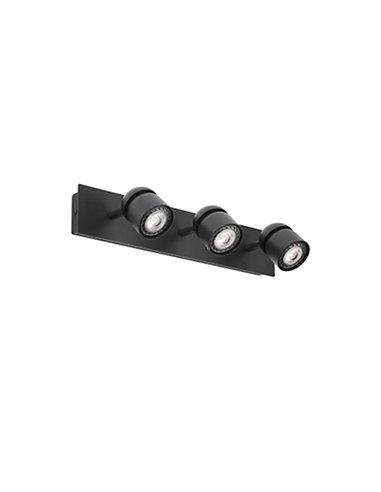Aplique de pared Coco – Faro – Lámpara 3 luces, Orientable
