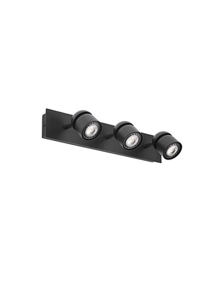 Aplique de pared Coco – Faro – Lámpara 3 luces, Orientable