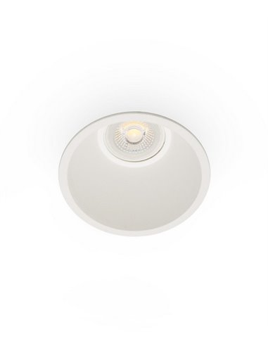 Lámpara empotrable de techo Fresh – Faro – Downlight de baño, IP44, Ø 11.6 cm