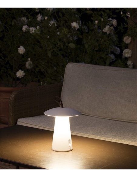 Lámpara portátil de exterior Task – Faro – Atenuable, LED 3000K, USB