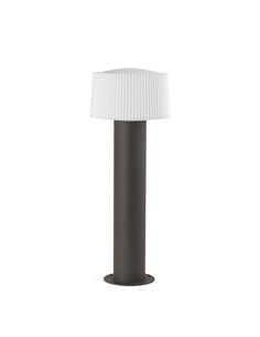 Lámpara baliza de exterior Muffin – Faro – Sobremuro aluminio gris oscuro, 55.9 cm 2