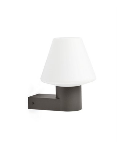 Aplique de pared de exterior Mistu – Faro – Lámpara Gris oscuro, IP44