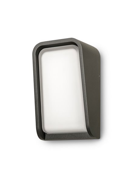Aplique de pared de exterior Mask – Faro – Ambientes salinos, LED 3000K