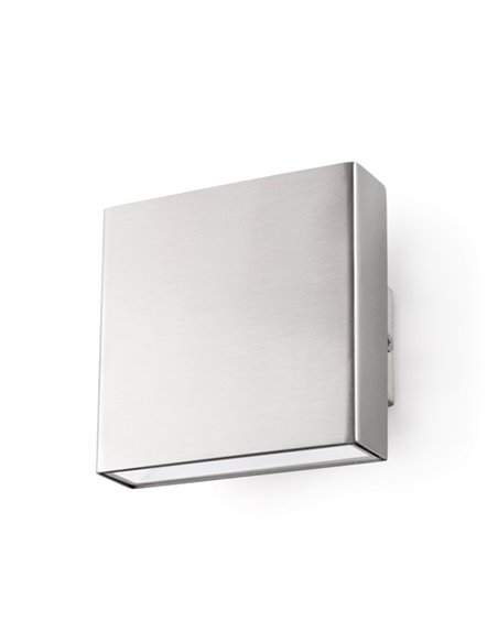 Aplique de pared LED Kaula – Faro – Lámpara para jardines, IP44, 10 cm