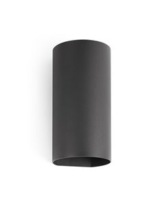 Aplique de pared de exterior Bruc – Faro – Gris oscuro, Doble luz, LED 3000K 2