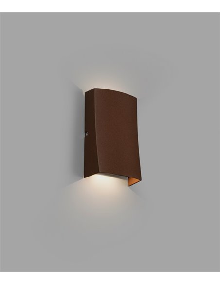 Aplique de pared de exterior Nairobi – Faro – Aluminio, IP54, LED 3000K