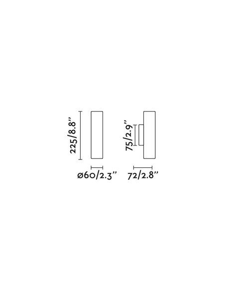 Aplique de pared Stan – Faro – Doble luz