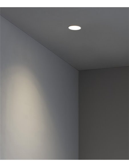 Downlight Gas – Faro – Lámpara redonda, GU10, Ø 8.5 cm