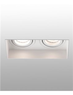 Lámpara empotrable Hyde – Faro – Sin marco, 2 luces, GU10