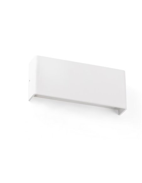 Aplique de pared Nash – Faro – Lámpara blanca+negra, LED 3000K