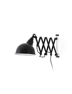 Lámpara de pared Ras – Faro – Extensible negra