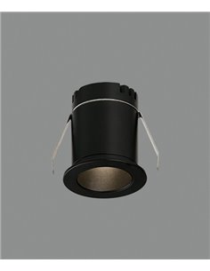rev-Downlight de techo Dot – ACB – Aluminio blanco/negro, LED 3000K, Ø 4,5 cm 2