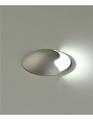 Foco empotrable de suelo para exterior Indus – ACB – 1 dirección, 9 cm