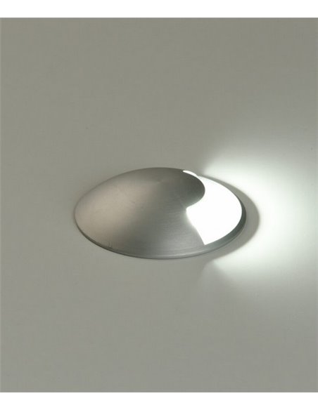 Foco empotrable de suelo para exterior Indus – ACB – 1 dirección, 9 cm