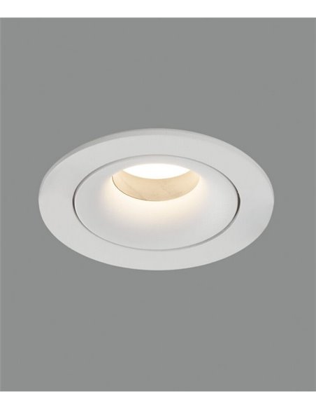 Foco empotrable Musca – ACB – Downlight blanco, 1xGU10, 9 cm