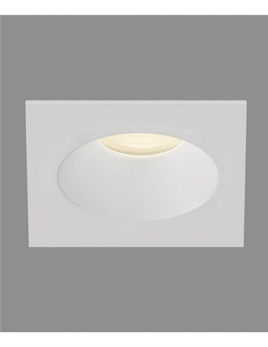 Lámpara empotrable de techo Velt – ACB – Empotrable para exterior e interior blanco, GU10 