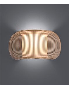 Aplique de pared Mirta - ACB - Pantalla con tiras textiles 2