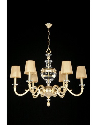 Transparent Acrilic Chandelier 6 Lights