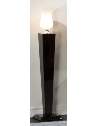 Floor Lamp Alb 06 Ebony/Chrome