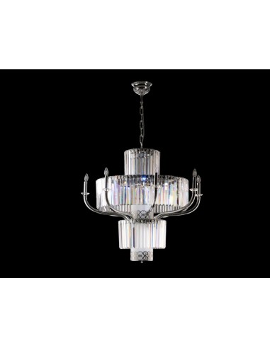 Chandelier 8 Lights Crystal