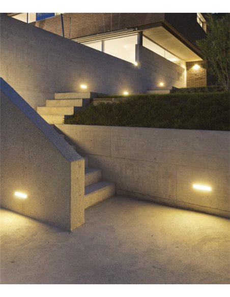 Lámpara empotrable de exterior Barlia - Novolux Lighting