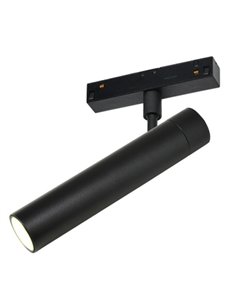 Lámpara para carril magnético 48V Alp – Beneito & Faure – Proyector orientable LED 2700K / 3000K, Aluminio blanco o negro 2