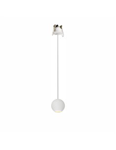 Lámpara colgante empotrable Bora – Beneito & Faure – Lámpara LED 2700K/3000K, Ø 7 cm 2